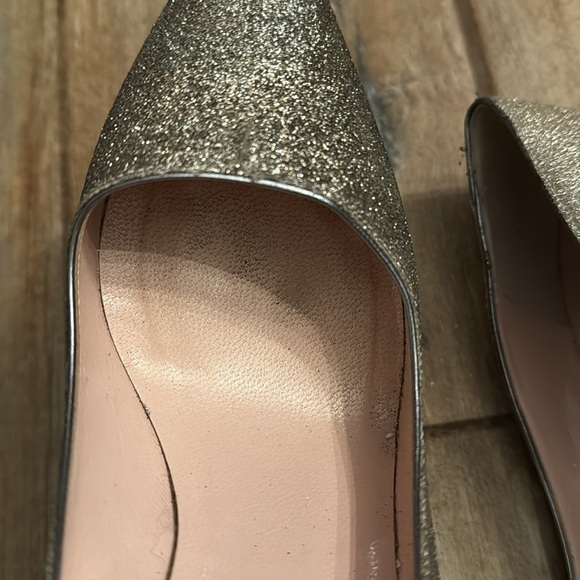 Kate Spade - women’s Size 5.5 Closed Toe Sparkle Heel - Picture 9 of 10